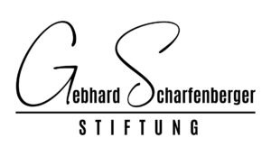 Logo der "Gebhard Scharfenberger Stiftung".